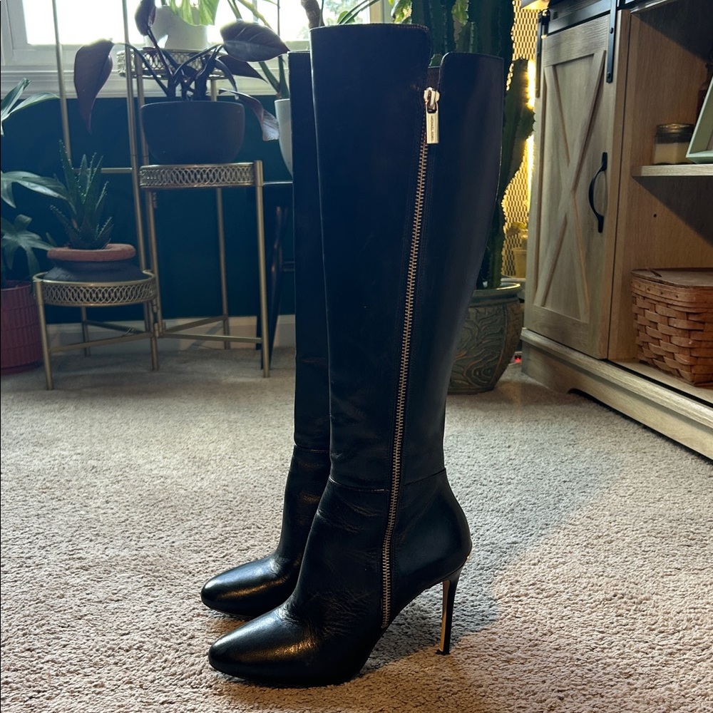 Leather Michael Kors Boots